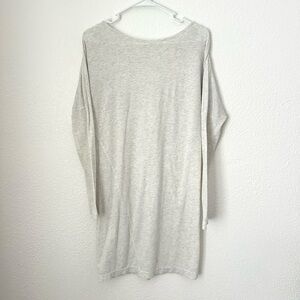 Lululemon Dress Women’s 10 Gray Long Sleeve Activewear T-Shirt Dress